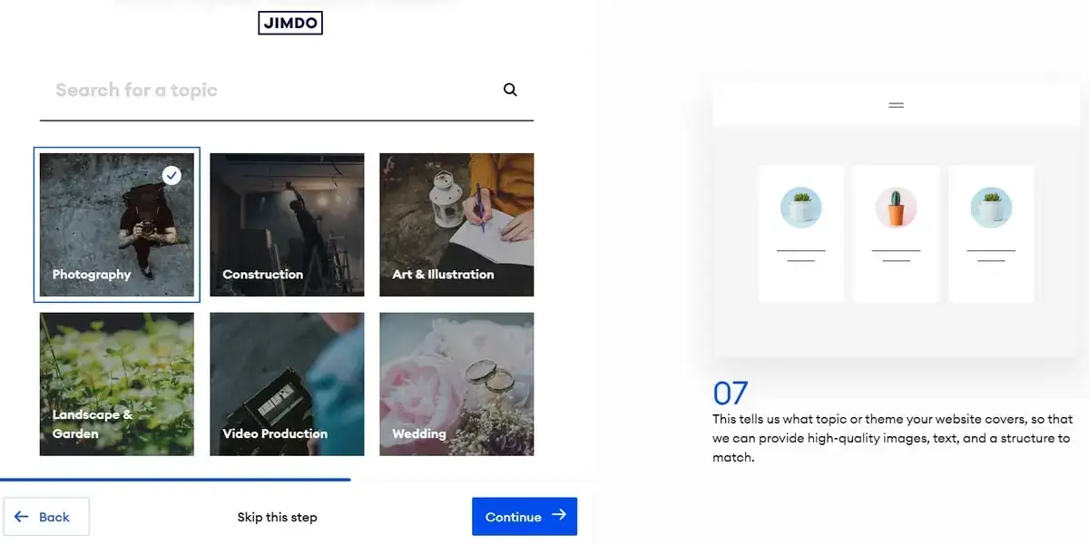 Jimdo-Design