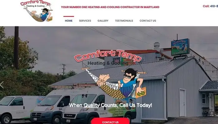 comforttemphvac.com