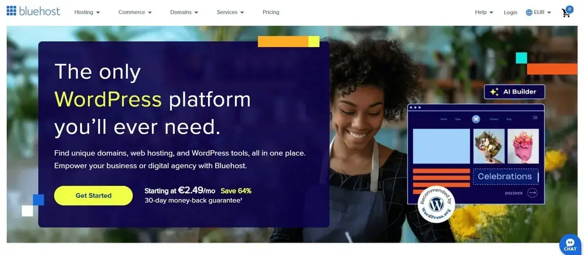 Bluehost - Main