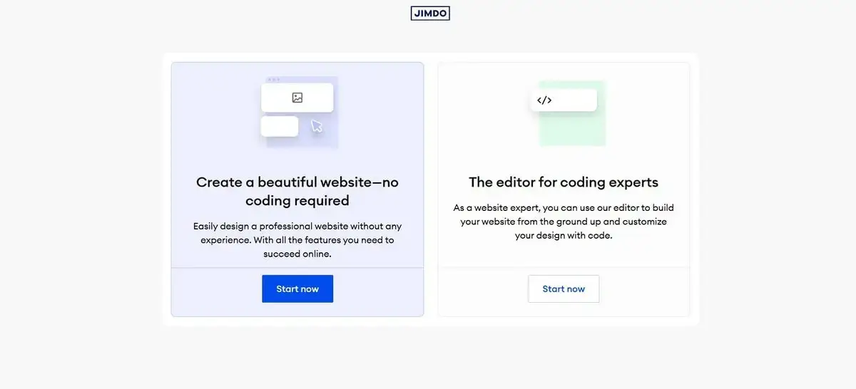 Jimdo-Create Website