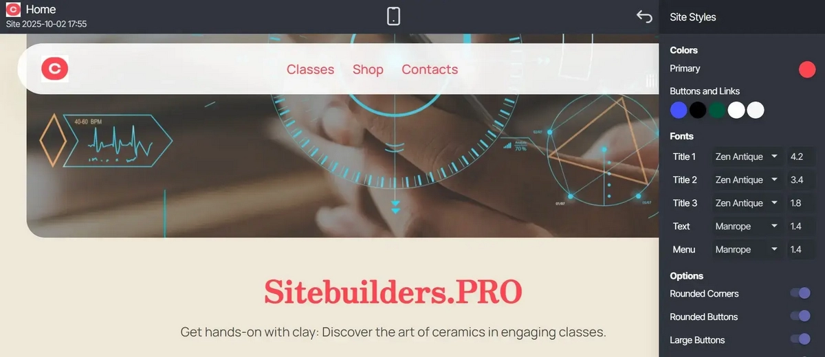 Mobirise-Editor