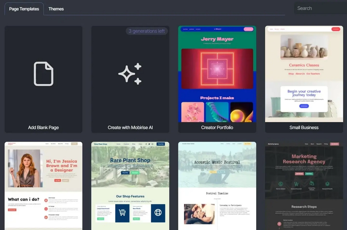 Mobirise-Templates